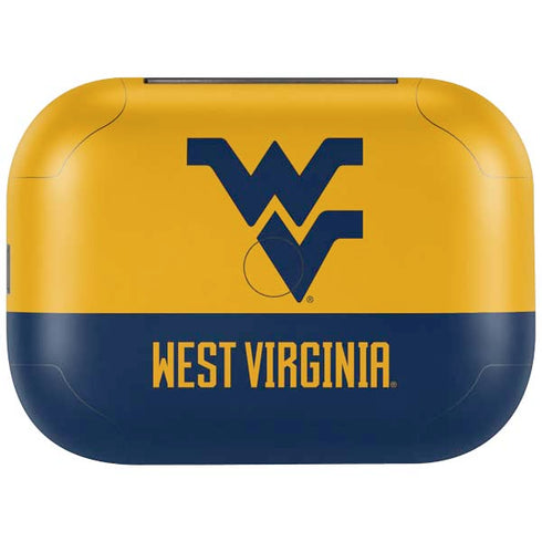 West Virginia University WV Yello split Amazon Echo Buds Skin