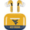 West Virginia University WV Yello split Apple AirPods Pro Skin