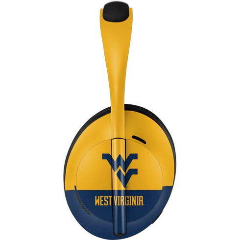 West Virginia University WV Yello split Bose Noise Cancelling Headphones 700 Skin