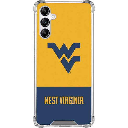 West Virginia University WV Yello split Gabb Phone 4 Clear Case