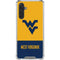 West Virginia University WV Yello split Galaxy A17 Clear Case