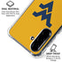 West Virginia University WV Yello split Galaxy A36 5G Clear Case