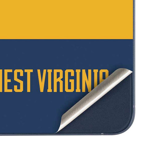 West Virginia University WV Yello split Galaxy A36 5G Skin