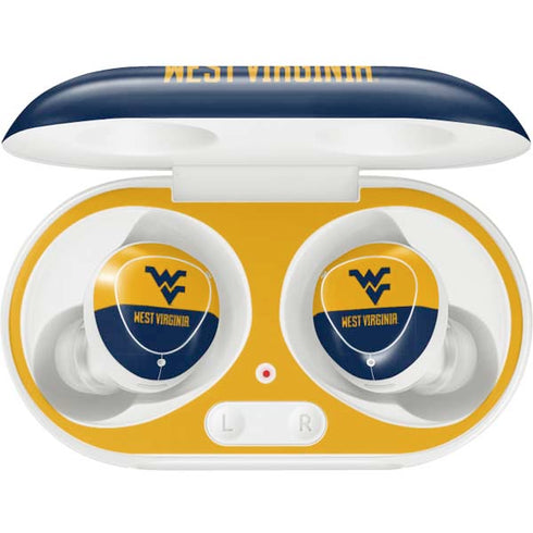 West Virginia University WV Yello split Galaxy Buds Plus Skin