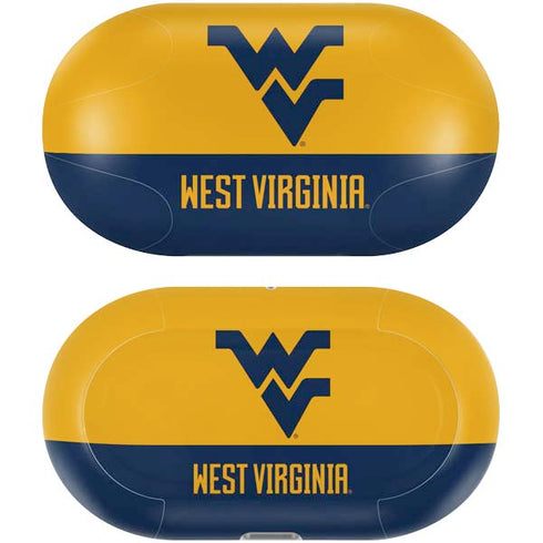 West Virginia University WV Yello split Galaxy Buds Plus Skin