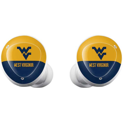 West Virginia University WV Yello split Galaxy Buds Plus Skin
