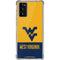 West Virginia University WV Yello split Galaxy Note20 5G Clear Case