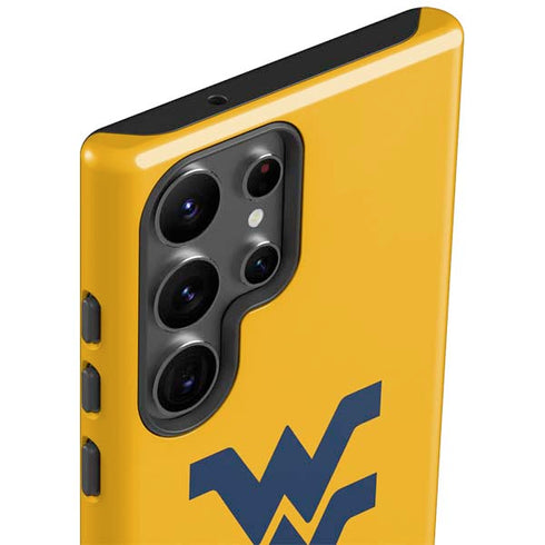 West Virginia University WV Yello split Galaxy S23 Ultra Pro Case