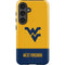 West Virginia University WV Yello split Galaxy S25 Plus Impact Case