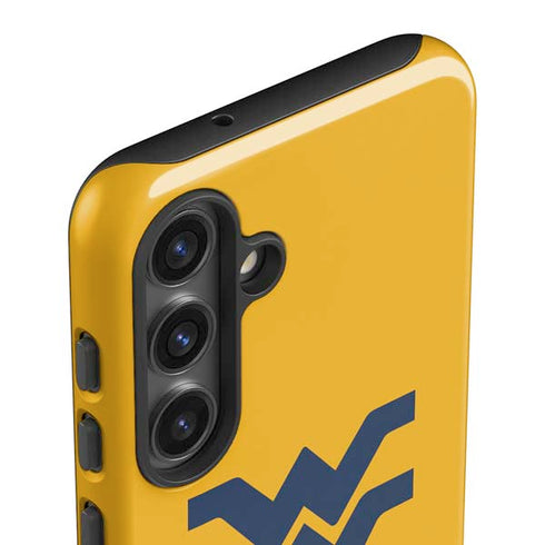 West Virginia University WV Yello split Galaxy S25 Plus Impact Case
