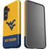 West Virginia University WV Yello split Galaxy S25 Plus Impact Case