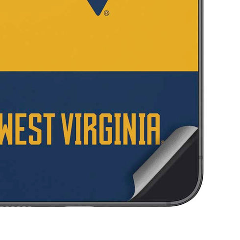 West Virginia University WV Yello split Galaxy S25 Plus Skin