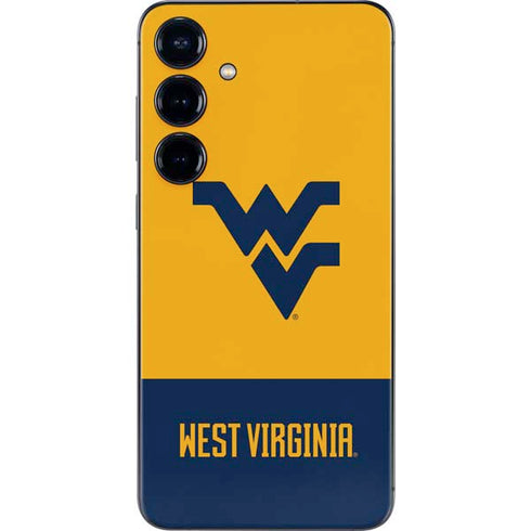 West Virginia University WV Yello split Galaxy S24 Skin