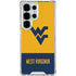 West Virginia University WV Yello split Galaxy S26 Ultra Clear Case