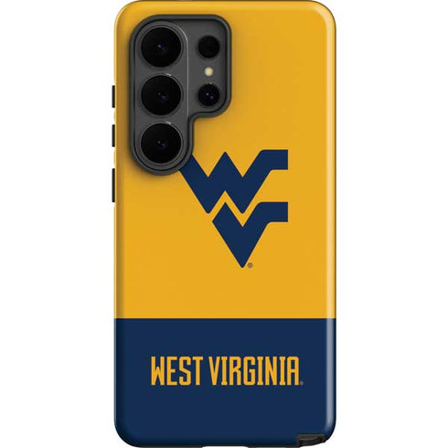 West Virginia University WV Yello split Galaxy S26 Ultra Impact Case