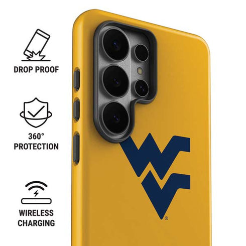 West Virginia University WV Yello split Galaxy S26 Ultra Impact Case