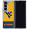 West Virginia University WV Yello split Galaxy Z Fold5 5G Clear Case