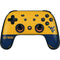 West Virginia University WV Yello split Google Stadia Controller Skin