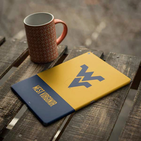 West Virginia University WV Yello split iPad Skins
