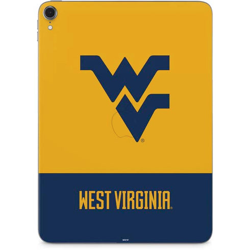 West Virginia University WV Yello split Apple iPad Pro Skin