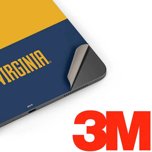 West Virginia University WV Yello split Apple iPad Pro Skin