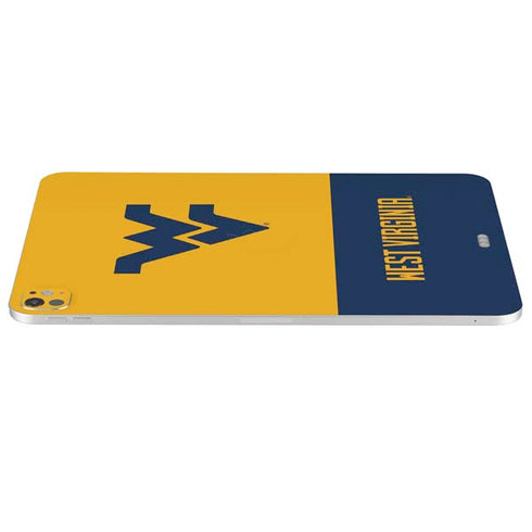 West Virginia University WV Yello split iPad Pro 13in M4 (2024) Skin