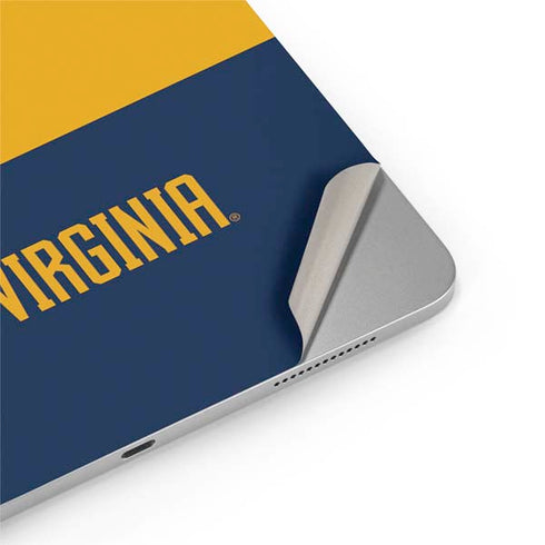 West Virginia University WV Yello split iPad Pro 13in M4 (2024) Skin