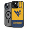 West Virginia University WV Yello split iPhone 15 Kickstand Case