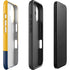 West Virginia University WV Yello split iPhone 16 Impact Case
