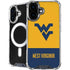 West Virginia University WV Yello split iPhone 16 MagSafe Case