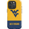 West Virginia University WV Yello split iPhone 16 Pro Impact Case