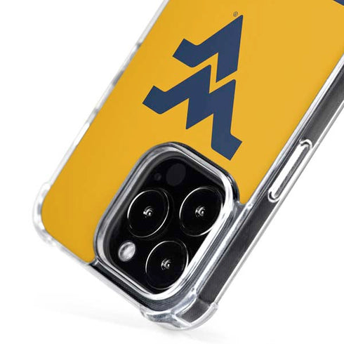 West Virginia University WV Yello split iPhone 16 Pro MagSafe Case