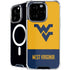 West Virginia University WV Yello split iPhone Cases
