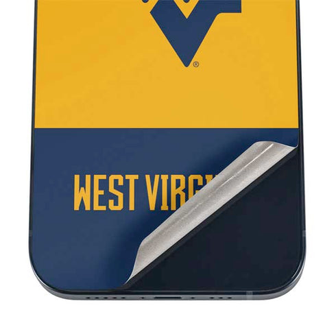 West Virginia University WV Yello split iPhone 16 Skin