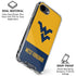 West Virginia University WV Yello split iPhone 16e Clear Case