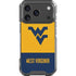 West Virginia University WV Yello split iPhone 18 Pro Clear Case