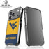 West Virginia University WV Yello split iPhone 18 Pro Clear Case