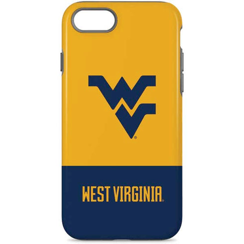 West Virginia University WV Yello split iPhone Cases