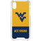 West Virginia University WV Yello split iPhone XS Clear Case