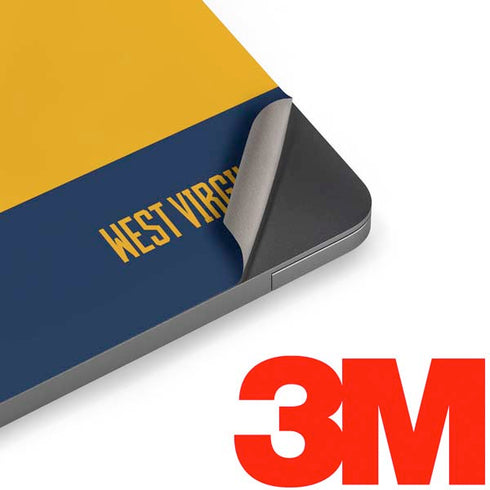West Virginia University WV Yello split Apple MacBook Air Skin