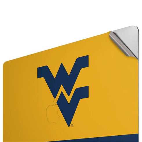 West Virginia University WV Yello split Apple MacBook Pro 16-inch Skin