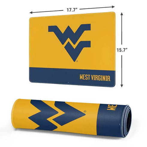 West Virginia University WV Yello split Gaming Mouse Pad