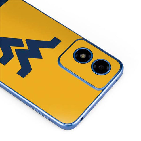 West Virginia University WV Yello split Moto G Play 4G (2024) Skin