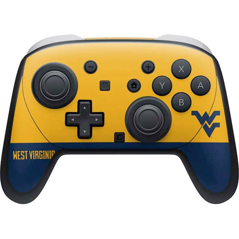 West Virginia University WV Yello split Nintendo Skins