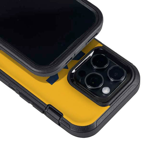 West Virginia University WV Yello split Otterbox Defender iPhone Skin