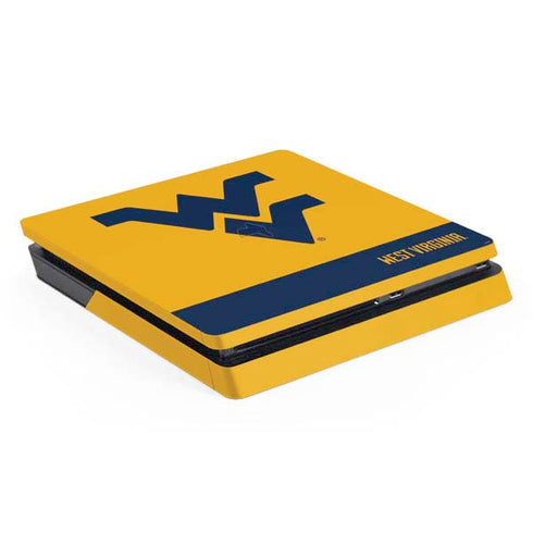 West Virginia University WV Yello split PlayStation PS4 Skins
