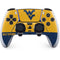 West Virginia University WV Yello split PS5 DualSense Edge Pro Controller Skin