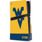 West Virginia University WV Yello split PS5 Pro Disk Console Skin