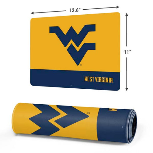 West Virginia University WV Yello split Gaming Mouse Pad