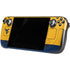 West Virginia University WV Yello split Steam Deck Handheld Gaming Computer OLED Skin